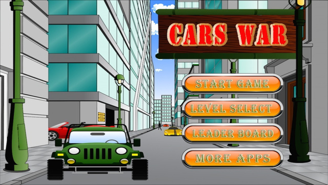 【免費遊戲App】Cars War-APP點子