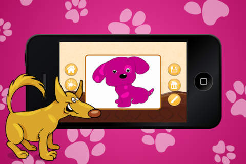 Puppy Creative Studio - Learn Free Amazing HD Paint & Educational Activities for Toddlers, Pre School & Kindergarten Kids screenshot 4