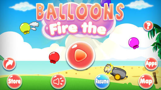 【免費遊戲App】Fire The Balloons-APP點子