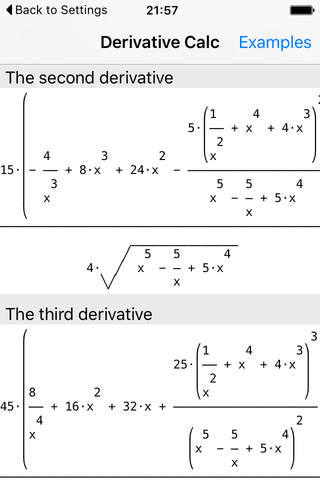 Derivative Step-By-Step Calc screenshot 4
