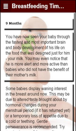 【免費醫療App】Breastfeeding Timeline-APP點子