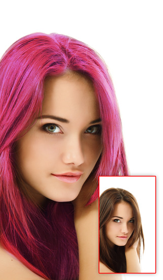 InstaHairColor - Hair Color Booth for Instagram