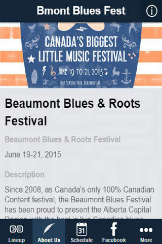 Bmont Blues Fest CA screenshot 2