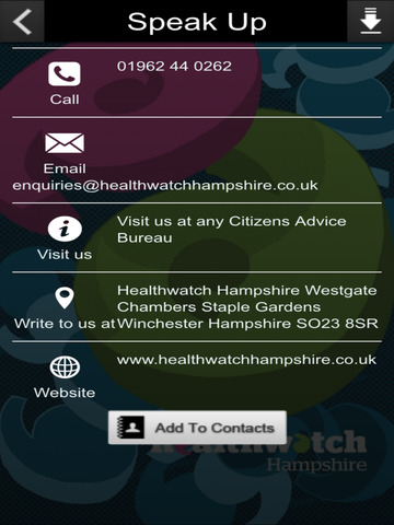 免費下載商業APP|Healthwatch Hampshire Speak Up app開箱文|APP開箱王