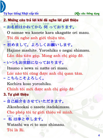 【免費書籍App】Tự học tiếng Nhật cấp tốc - Mẫu câu thông dụng (Nhật - Việt)-APP點子