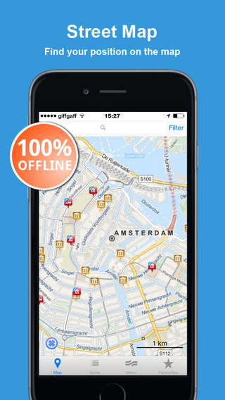 【免費旅遊App】Amsterdam for Less Travel Guide-APP點子