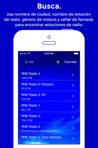 SwipeRadio - Listen to your favorite radio stations: news, sports, music, talk screenshot 3