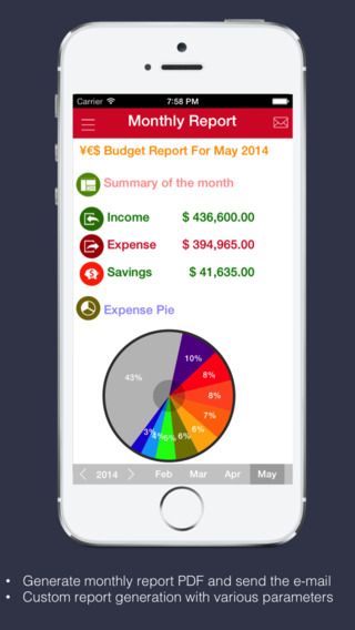 【免費財經App】Mobile Expense Pro : Expense Tracker and Home Account Manager-APP點子