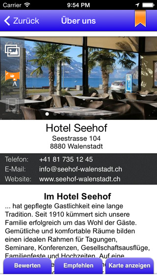 【免費交通運輸App】Hotel Seehof-APP點子