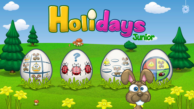Holidays Junior - 4 funny easter games for kids