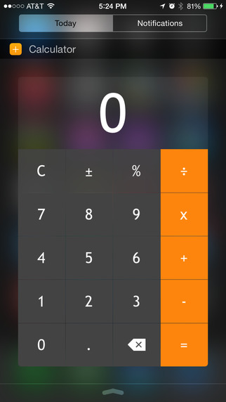 Calc - Simple Calculator App Widget