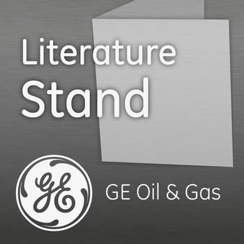 GE Oil & Gas Literature Stand LOGO-APP點子