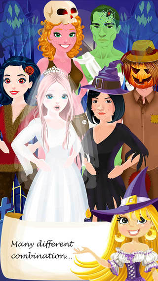 【免費遊戲App】A Halloween Fashion Salon Spa Makeover - my little nail & make-up baby monster kids games for girls & boys-APP點子