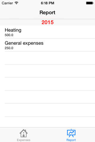 Home Expenses screenshot 3