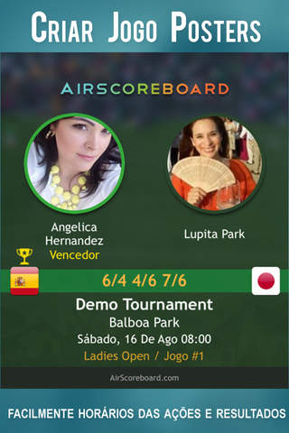 AirScoreboard Tournaments screenshot 2