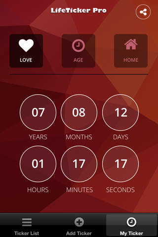 LifeTicker Pro - Ultimate Countdown Event Reminder & Life Analytics! screenshot 4