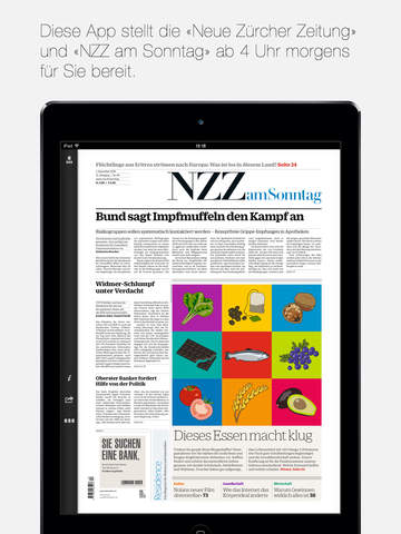 【免費新聞App】NZZ-E-Paper für die «Neue Zürcher Zeitung», die «NZZ am Sonntag» und für sämtliche NZZ-Beilagen-APP點子