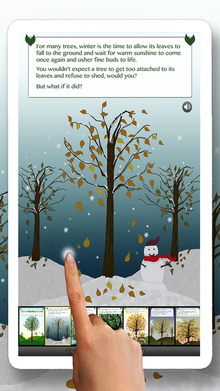【免費書籍App】The tree that refused to shed - An interactive story for kids, families and educators-APP點子