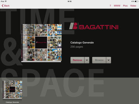 Bagattini screenshot 2