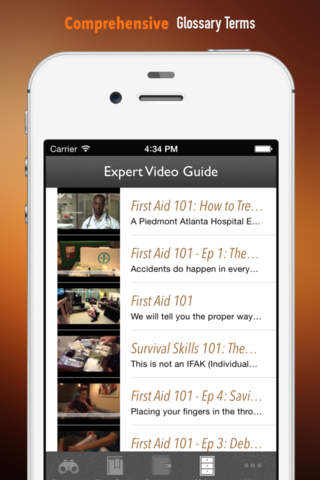 First Aid 101: Home Reference with Tutorial Guide screenshot 3