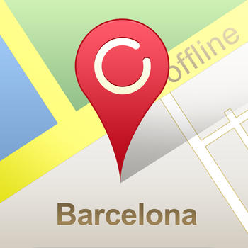 Barcelona Offline Map (Metro Map, Offline GPS Support) LOGO-APP點子