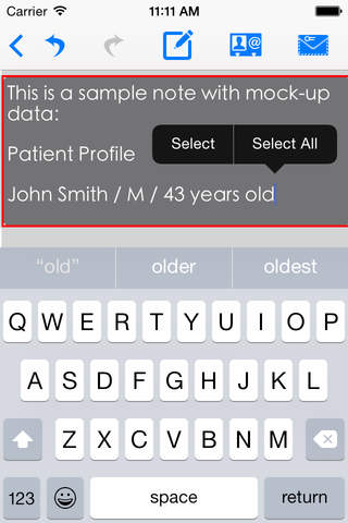 All My Patients for iPhone screenshot 3