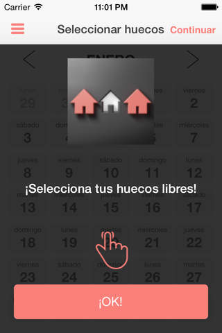 Huecos Libres screenshot 2