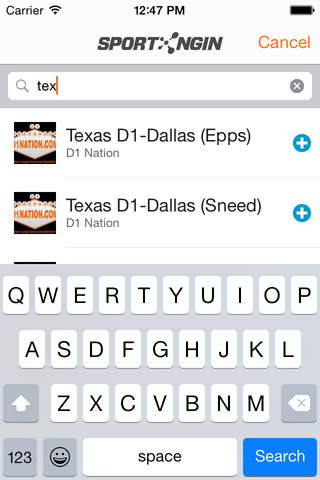 The Official D1 Nation App screenshot 2