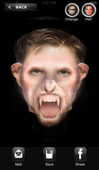 MonkeyBooth - Morph your family or friend face into an ape or chimp Give them a banana