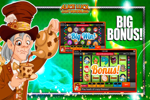 Alice Luck: Lucky Wonderland slot Machine screenshot 4