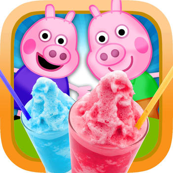 Pig Frozen Slushie LOGO-APP點子