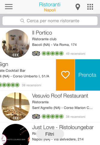 MyTable - Prenotazione ristoranti in tempo reale screenshot 3