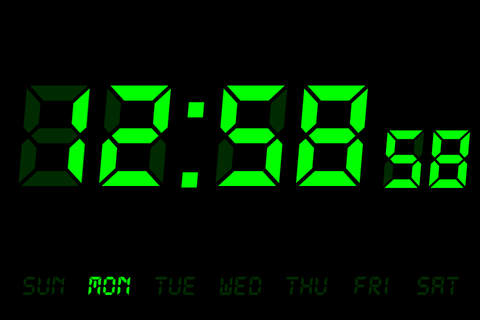 LCD Clock screenshot 3