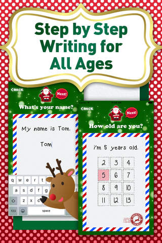 Letter to Santa Claus for Christmas Free screenshot 2