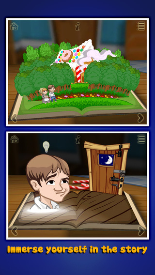 【免費書籍App】Grimm's Hansel and Gretel ~ 3D Interactive Pop-up Book-APP點子