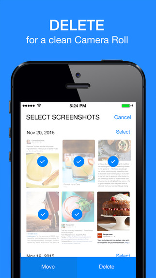 【免費生產應用App】Screenshots - Organize, Manage, Delete Screenshot-APP點子