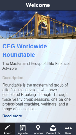 【免費財經App】CEG Worldwide Roundtable-APP點子