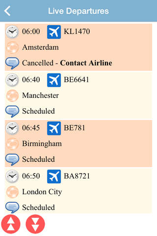 Glasgow Airport Flight Status Live screenshot 2