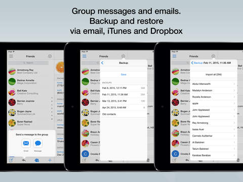 【免費生產應用App】Contacts -  Address book manager for iCloud, Gmail, Facebook & Outlook Contacts-APP點子