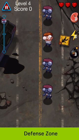 【免費遊戲App】Zombie Smasher Tap Tap Brain-APP點子