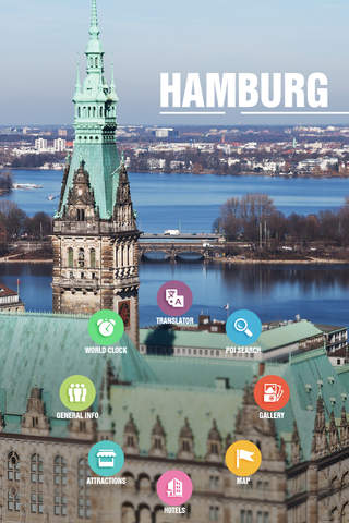 Hamburg City Offline Travel Guide screenshot 2