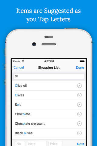 Shoppylist: Grocery List screenshot 3