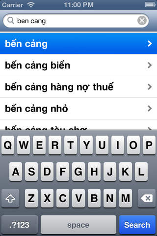 Vietnamese English best dictionary screenshot 4