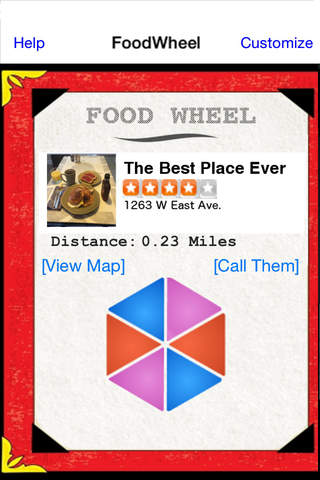 Food Wheel screenshot 4