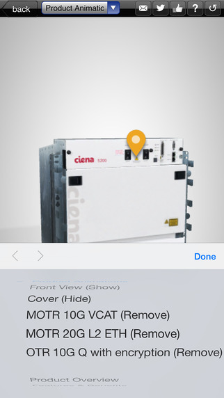 【免費商業App】Ciena's Interactive Product Portfolio-APP點子