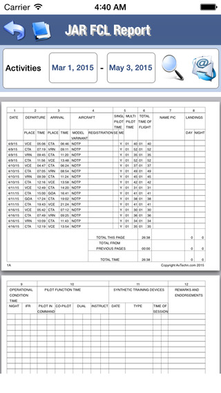 【免費工具App】EASA Flight Log-APP點子