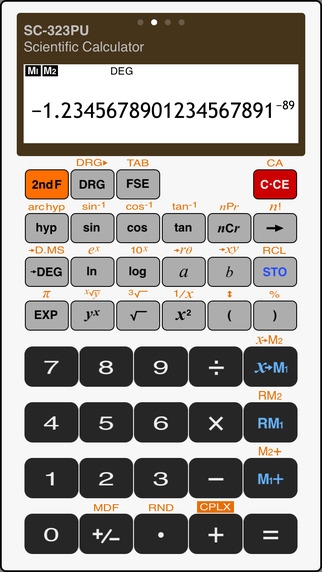 Scientific Calculator - SC-323PU