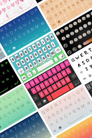 Keyboard Themes with custom fonts and emojis screenshot 4