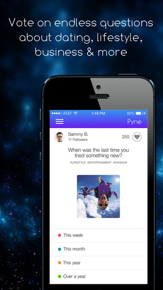【免費社交App】Pyne – Poll the World. Ask Questions, Get Answers - feedback & opinions from guys and girls by social polling-APP點子