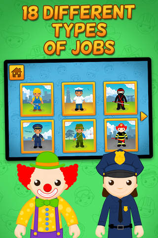 Kids & Play Professions Puzzles for Toddlers and Preschoolers: Free screenshot 3